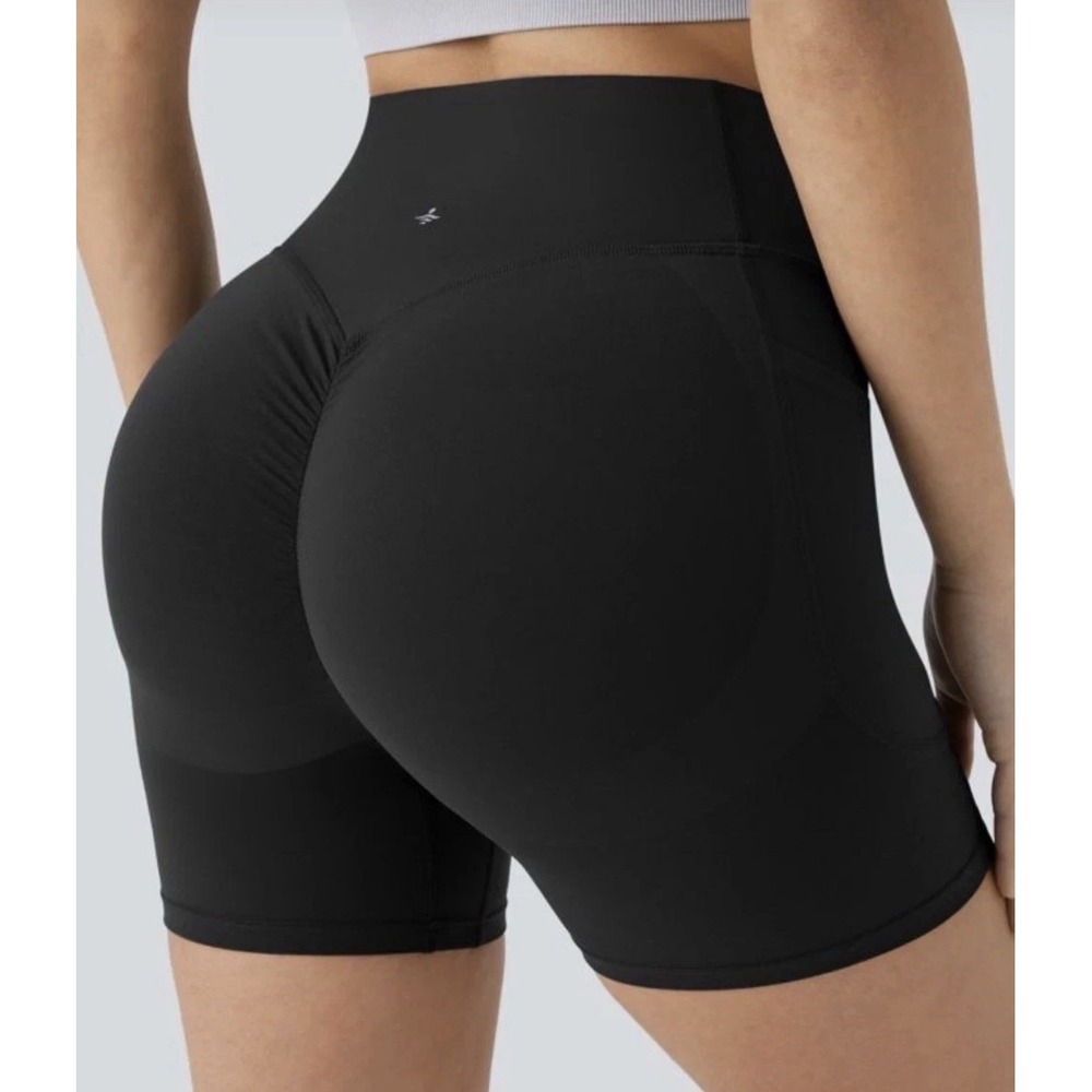 NEW Halara UltraSculpt SoCinched High Waisted Butt Lifting Tummy Control Shorts